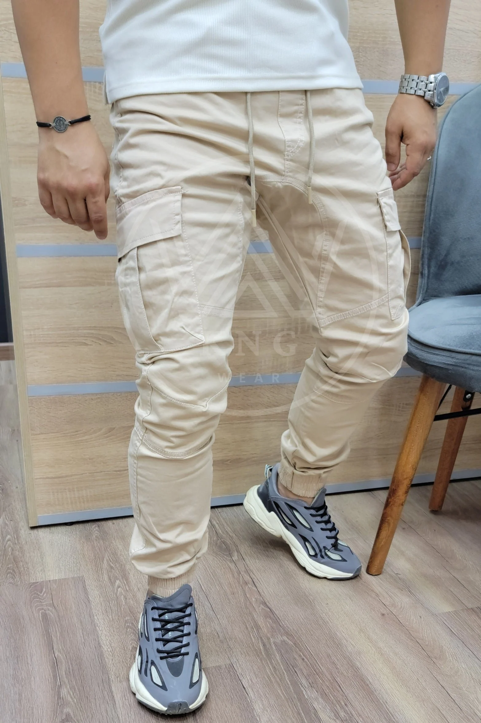 CARGO M4 - Beige (Élastique)