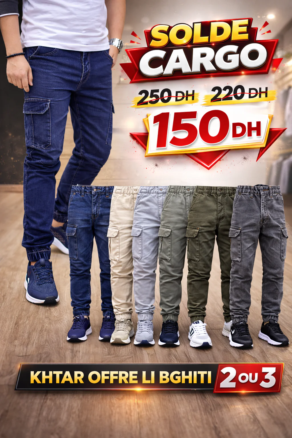 OFFRE CARGO SOLDE